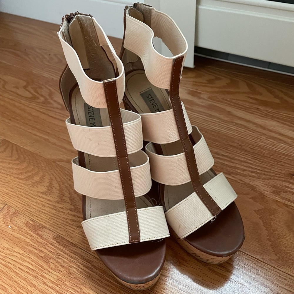 Steve Madden Cork Wedges